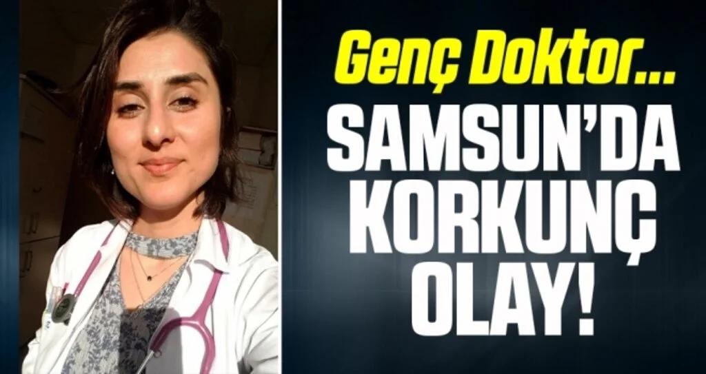 Samsun'da Balkondan düşen 25 yaşındaki kadın doktor ağır yaralandı