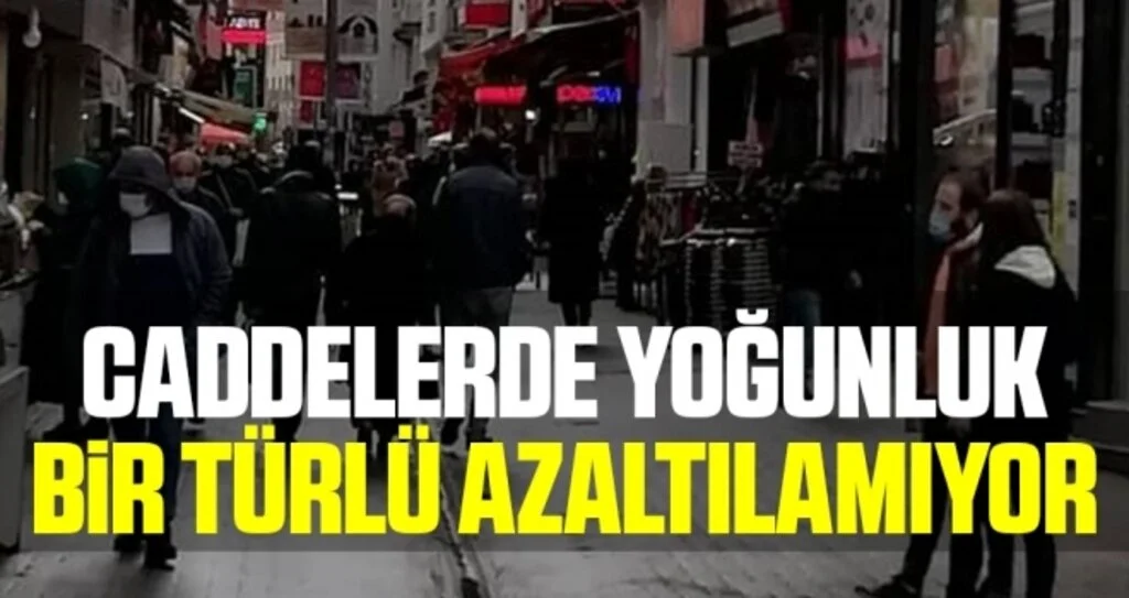 Samsun'da Caddelerde yoğunluk bir türlü azaltılamıyor 