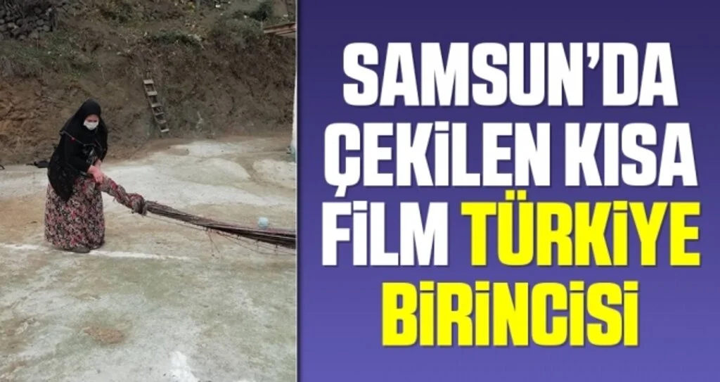 Samsun'da Çekilen "Sebat" kısa film yarışmasında Türkiye birincisi oldu