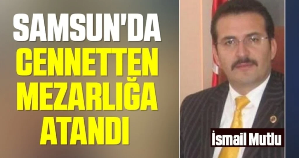 Samsun'da Cennetten mezarlığa atandı 