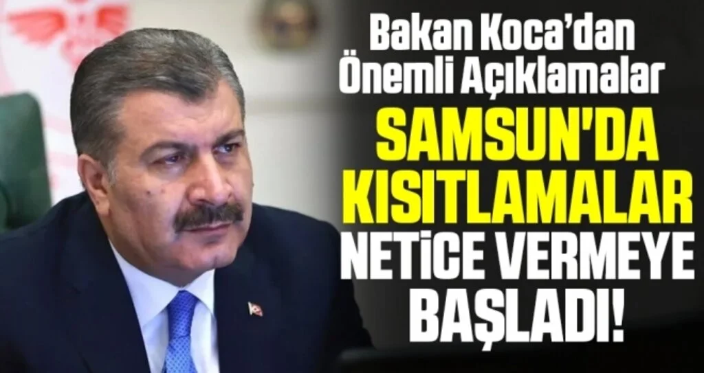 Samsun'da Kısıtlamalar Netice Vermeye Başladı!