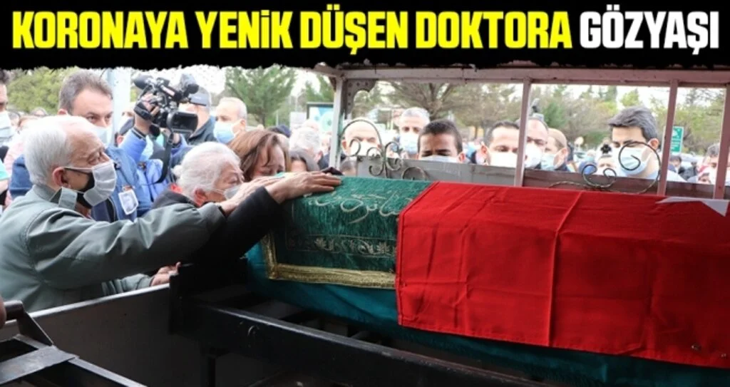Samsun'da Koronaya yenik düşen doktora gözyaşı