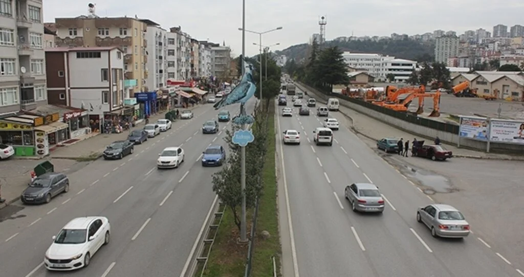 Samsun'da motorlu taşıt sayısı bir yılda 18 bin 659 arttı