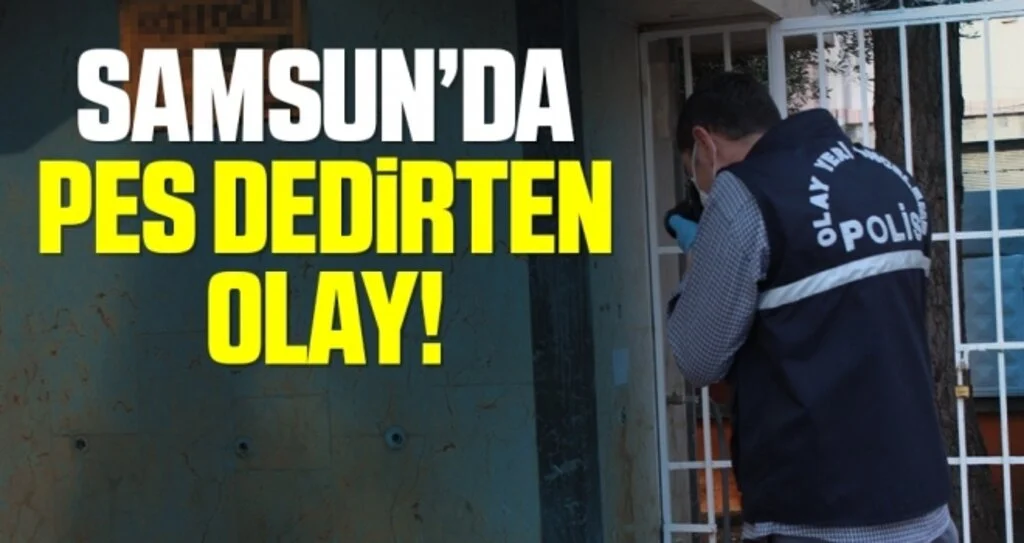 Samsun'da Pes Dedirten Olay!