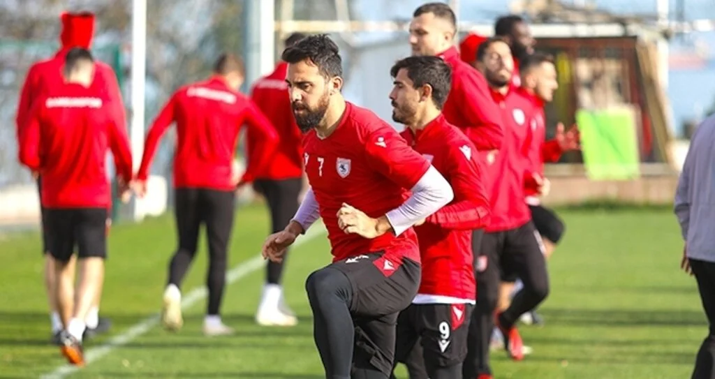 Samsunspor, Ankaraspor maçı hazırlıklarını tamamladı