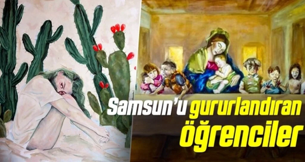 Samsun’u gururlandıran öğrenciler