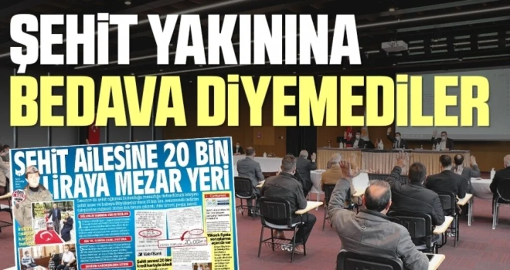 Şehit Yakınına Bedava Diyemediler
