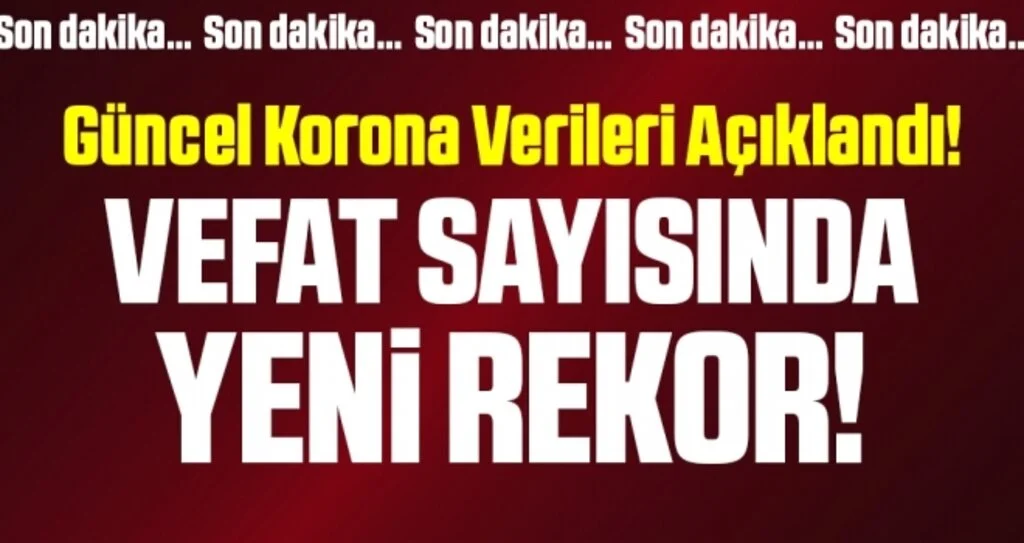 Son dakika… Güncel corona virüsü vaka ve vefat sayısı açıklandı! İşte 9 Aralık tablosu