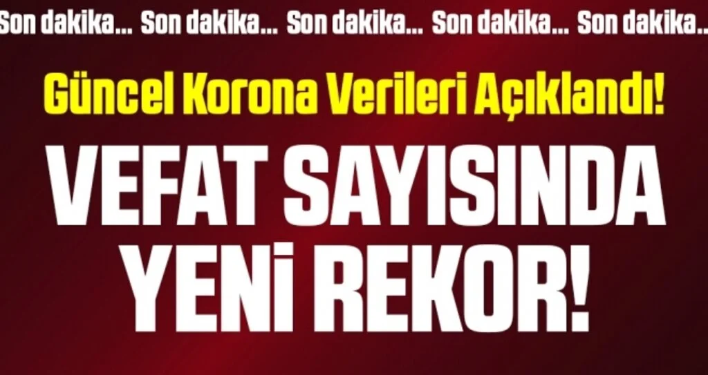 Son dakika… Güncel corona virüsü verileri açıklandı! İşte 5 Aralık tablosu