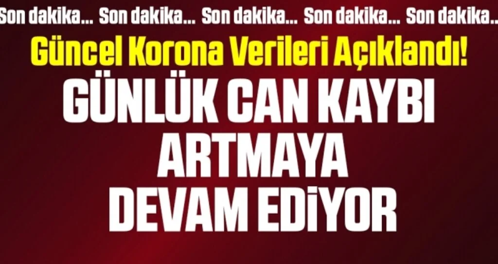Son dakika… Güncel vaka ve vefat sayısı açıklandı! İşte 15 Aralık corona tablosu