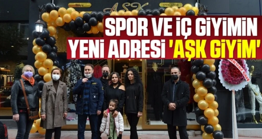 Spor ve İçi Giyimin Yeni Adresi 'Aşk Giyim'