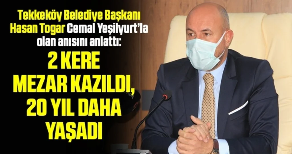 Tekkeköy’den Cemal Yeşilyurt’a vefa