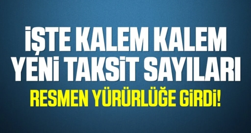 Televizyon, beyaz eşya, mobilya ve kuyumda taksit sayısı azaltıldı