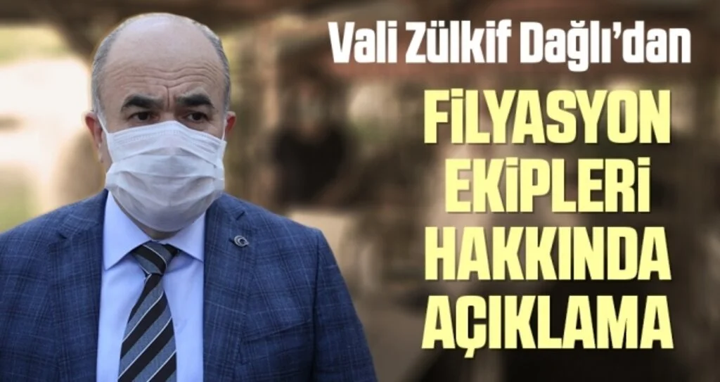 Vali Dağlı: “Filyasyon ekiplerimiz virüsün ilimizdeki yayılımını durdurma adına önemli görev üstleniyor”