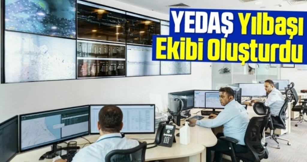 YEDAŞ Yılbaşı Ekibi Oluşturdu