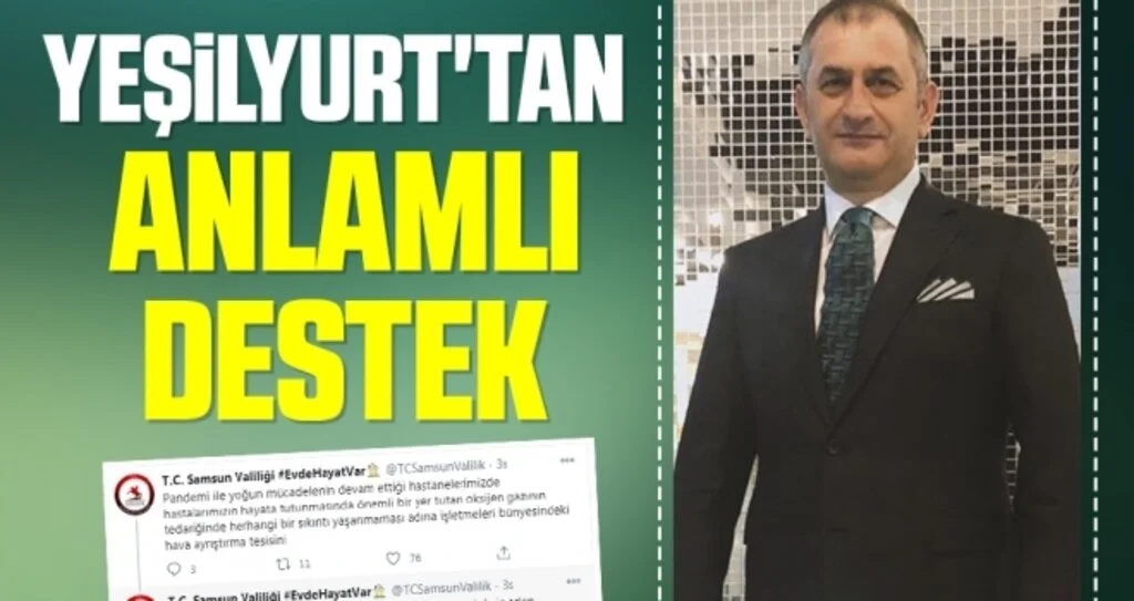Yeşilyurt'tan anlamlı destek 