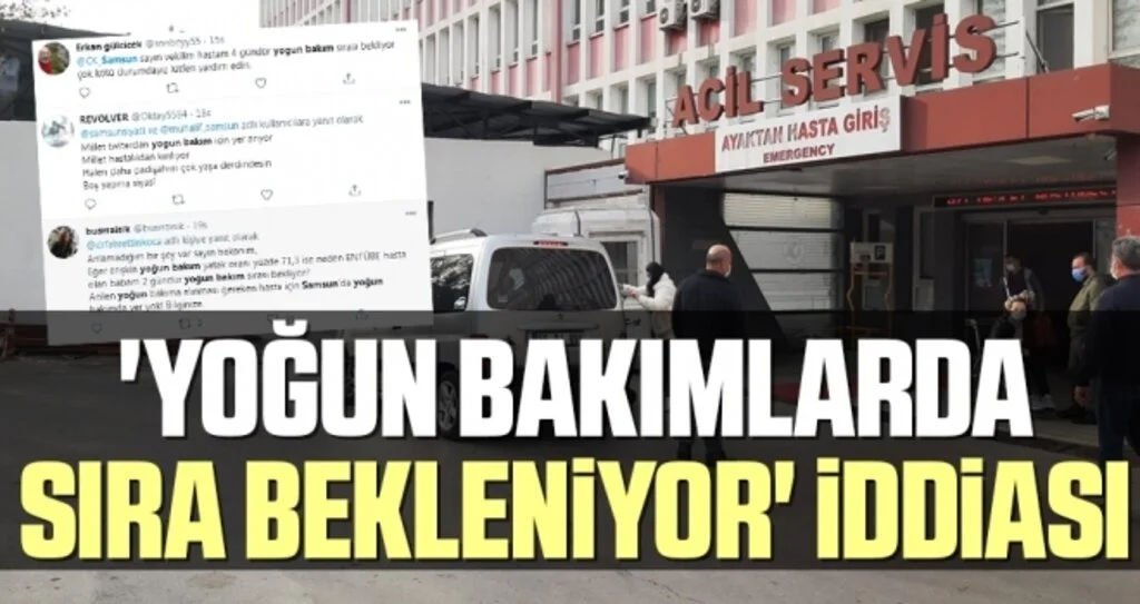 'Yoğun bakımlarda sıra bekleniyor' iddiası