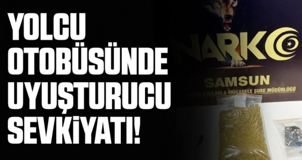 Yolcu Otobüsünde Uyuşturucu Sevkiyatı!