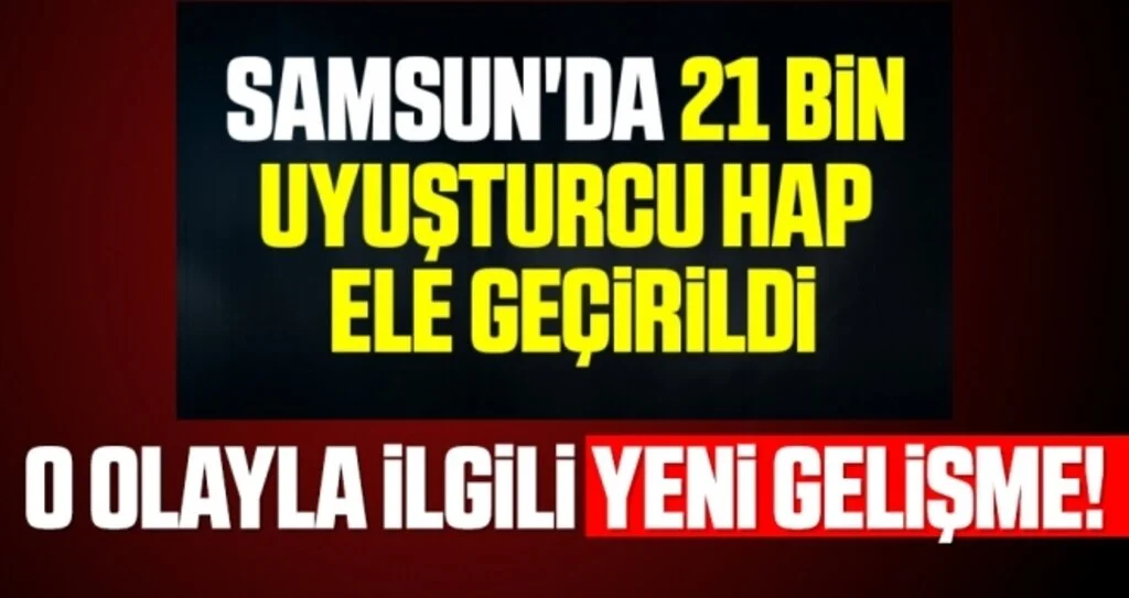 21 bin uyuşturucu hapla ilgili 6 kişi adliyeye sevk edildi