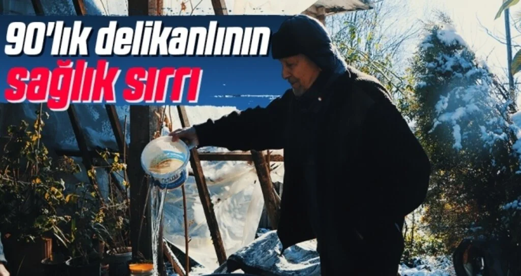 90'lık delikanlının sağlık sırrı