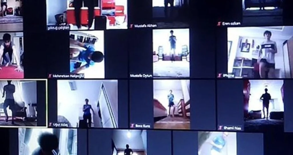 Atakumlu Sporcular Online Eğitimde