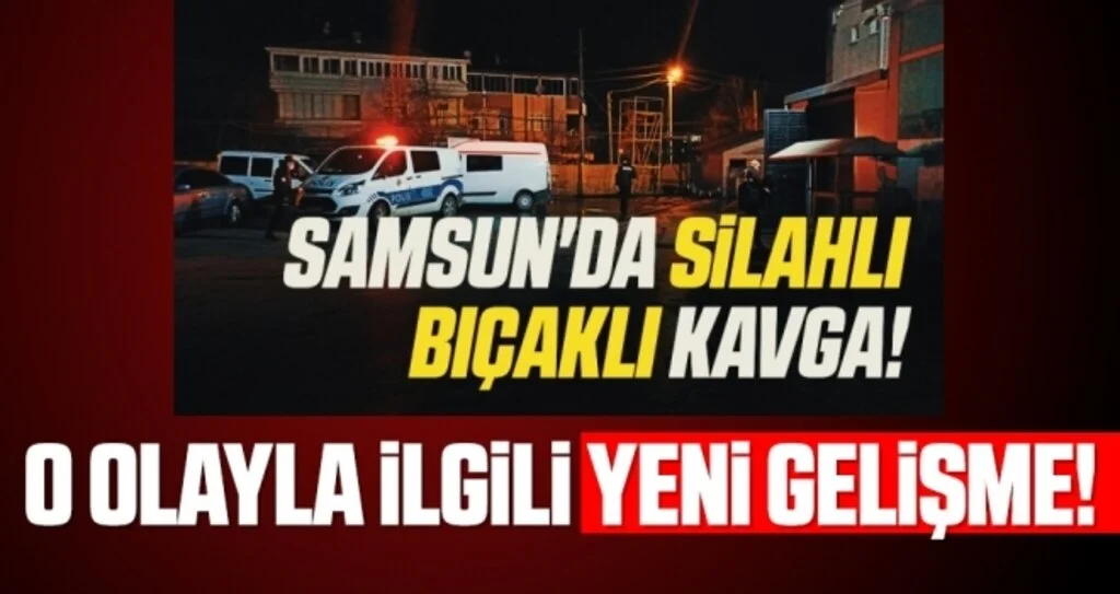 Bafra'da bıçakla yaralama olayının şüphelisi polise teslim oldu