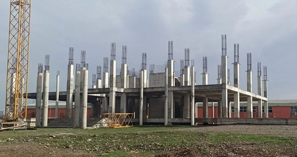 Bafra'da Hükümet Konağı yükseliyor