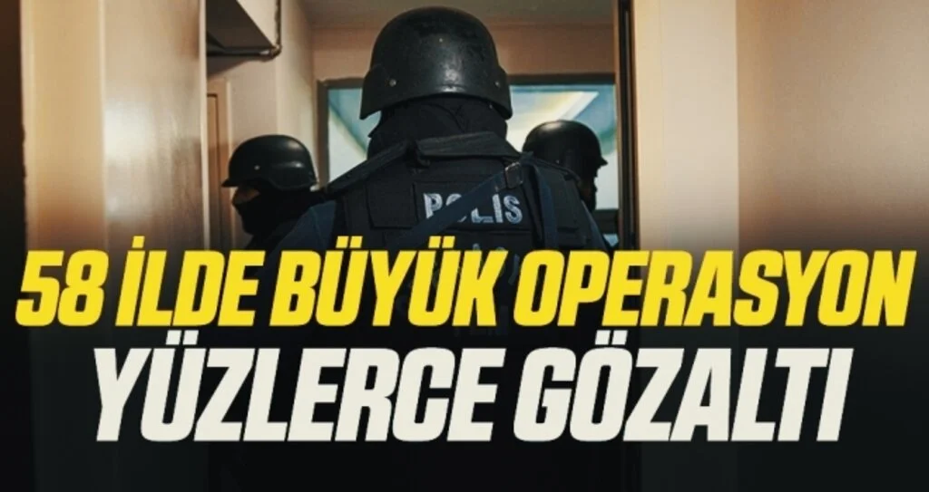 Balıkesir merkezli 58 ilde DEAŞ operasyonunda 126 şüpheli yakalandı