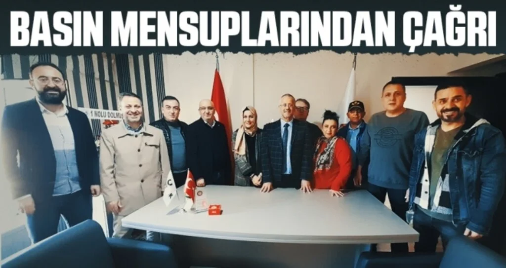 Basın mensuplarından çağrı