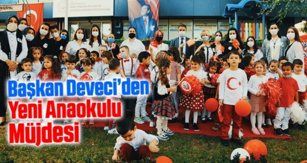 Başkan Cemil Deveci’den Atakumlu ailelere ikinci AtaÇocuk Anaokulu müjdesi