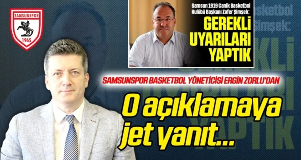 Başkan Şimşek'in açılamasına Yönetici Ergin Zorlu'dan jet yanıt!