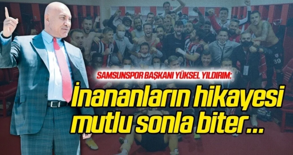 Başkan Yıldırım: İnananların hikayesi mutlu sonla biter