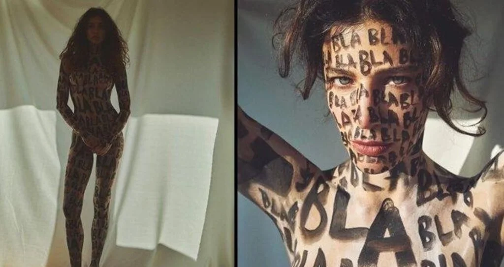 Berrak Tüzünataç Instagram’da sanat için soyundu