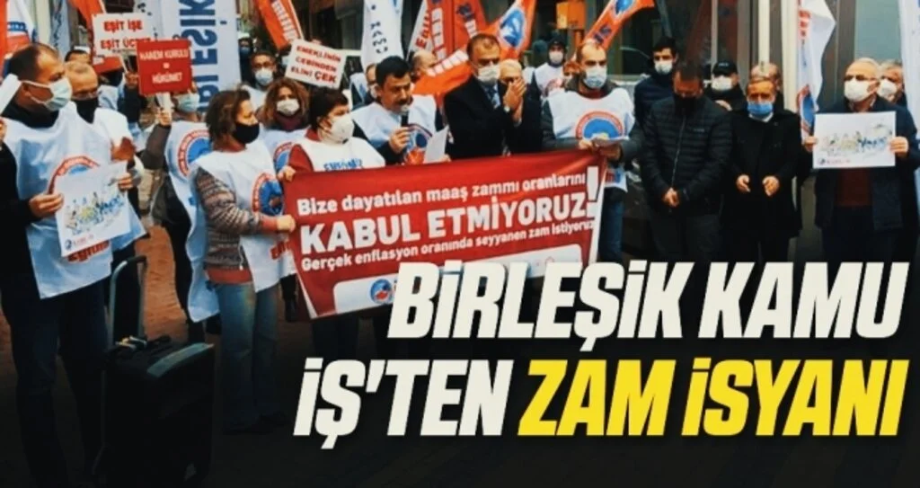 Birleşik Kamu İş'ten zam isyanı