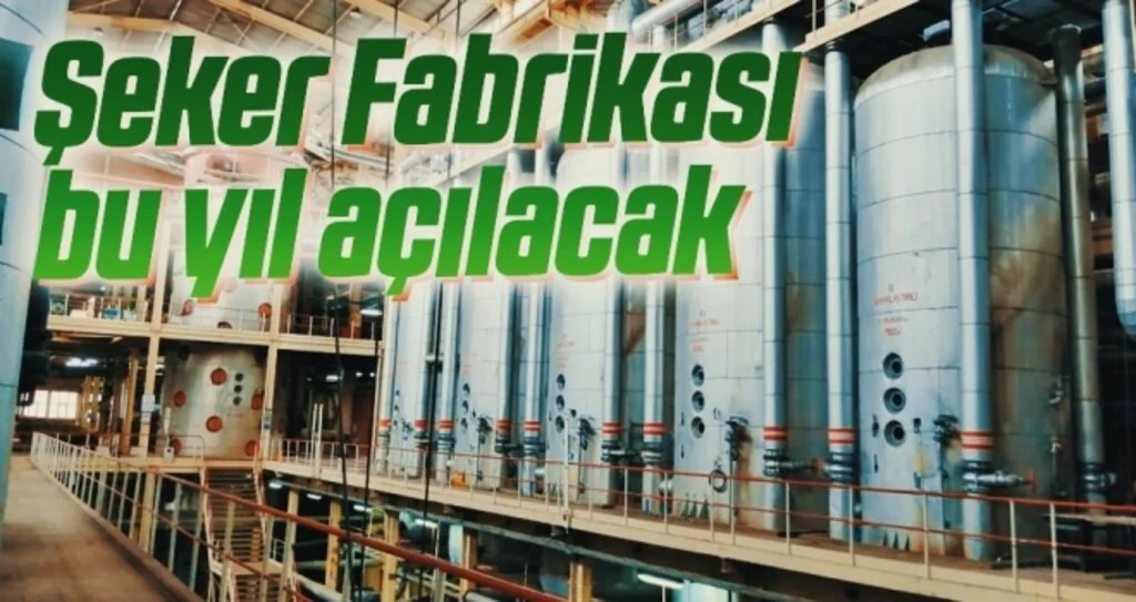 Çarşamba Şeker Fabrikası bu yıl açılacak