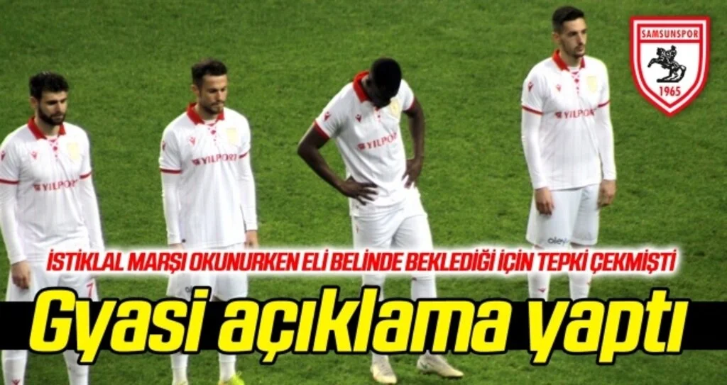 Edwin Gyasi'den açıklama gecikmedi
