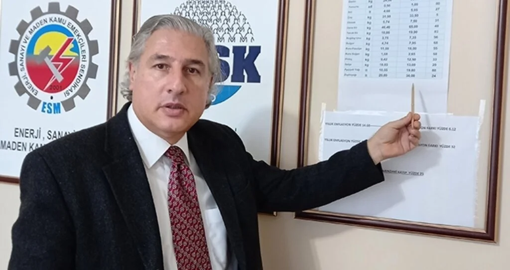 ESM Samsun Şube Başkanı Müşfik Veysel Erdoğan: Maaşlarda her ay yüzde 25 kayıp var
