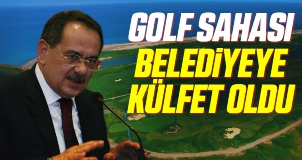 Golf Sahası belediyeye külfet oldu