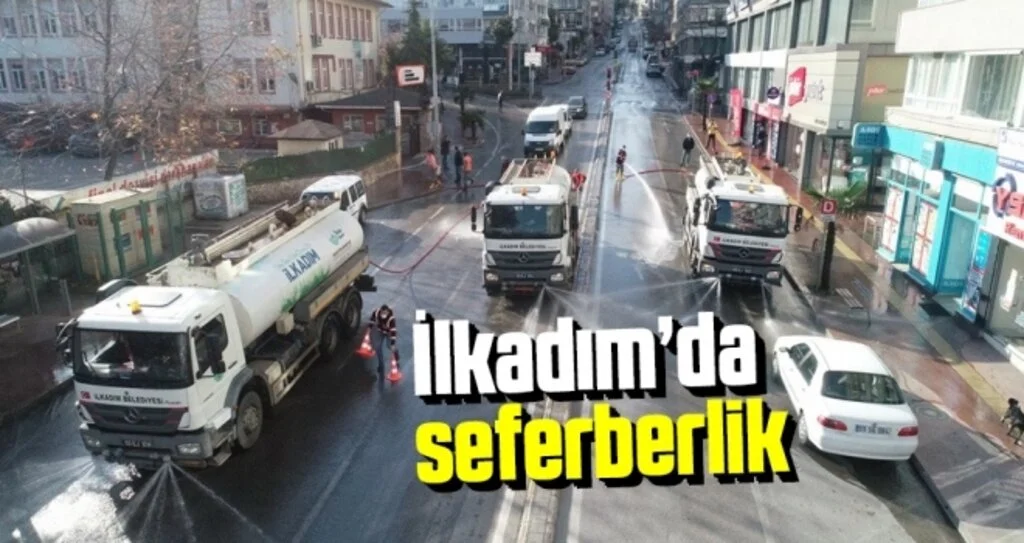 İlkadım Belediyesi’nden hizmet seferberliği