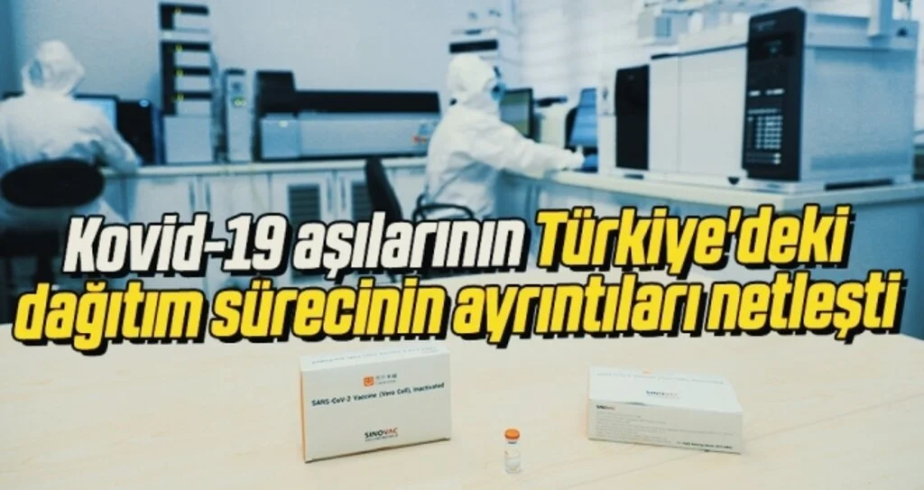 Kovid-19 aşılarının Türkiye'deki dağıtım sürecinin ayrıntıları netleşti