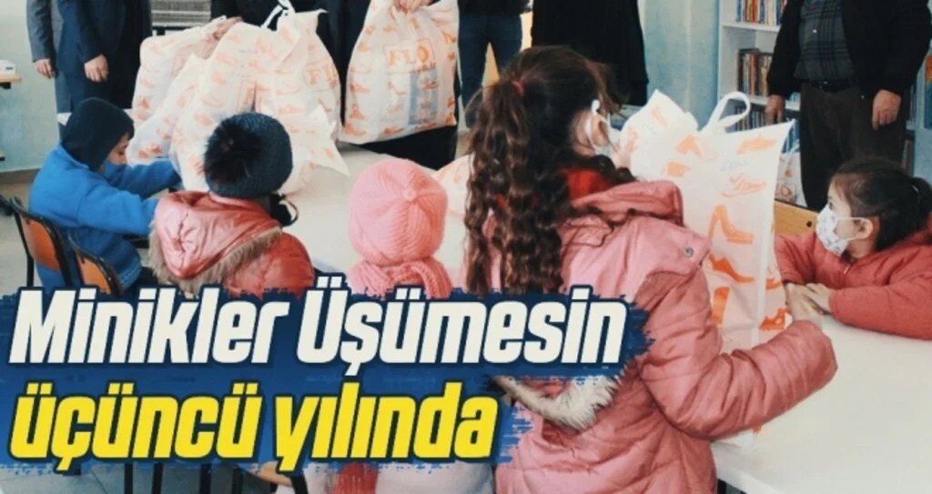 Minikler Üşümesin üçüncü yılında