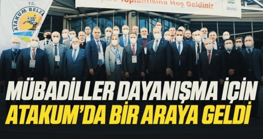 Mübadiller dayanışma için Atakum’da bir araya geldi