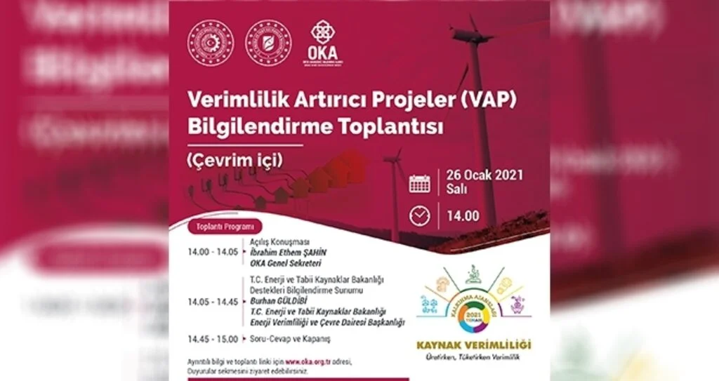 OKA’dan Verimlilik Artırıcı Projeler Desteği Tanıtım Toplantısı