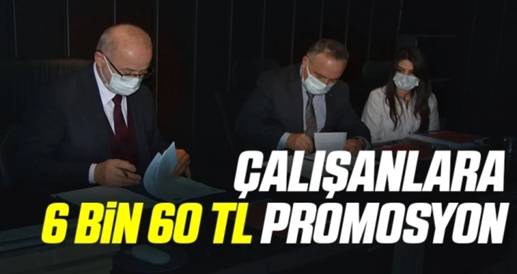 OMÜ çalışanlarına 6 bin 60 TL promosyon