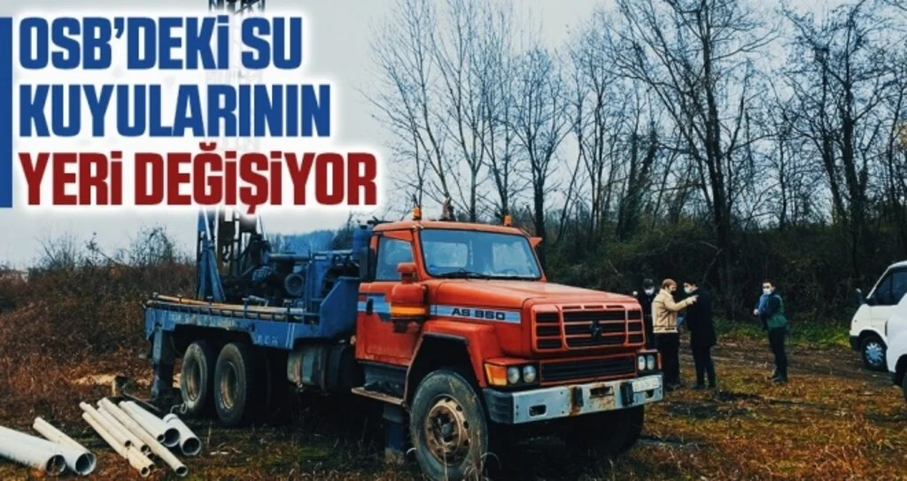 OSB’deki su kuyularının yeri değişiyor