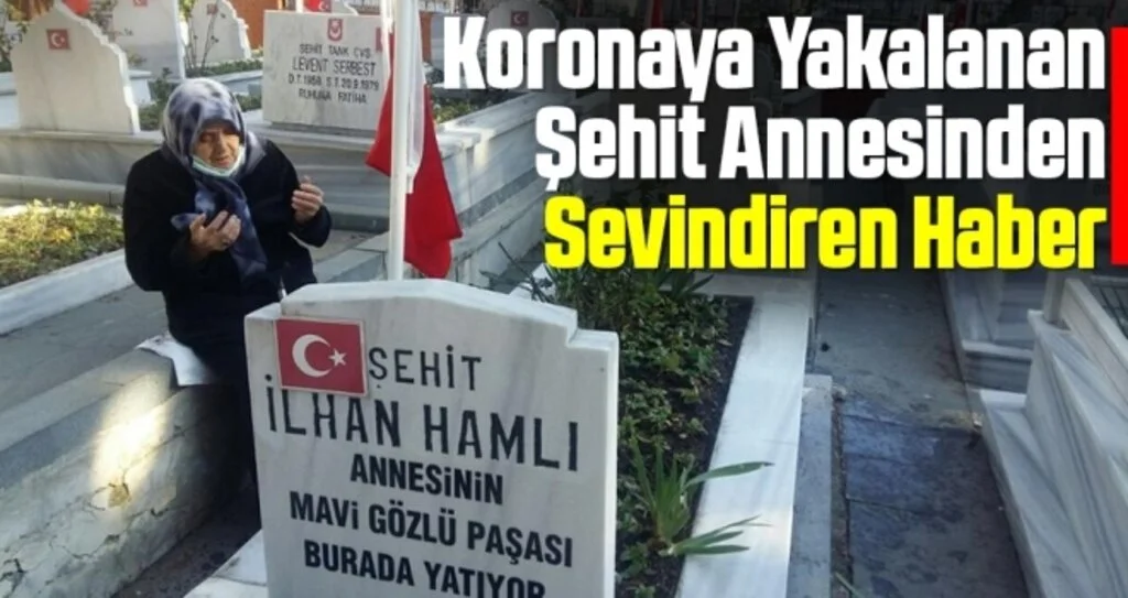 Samsun'da 85 yaşındaki şehit annesi Bedriye Hamlı Koronayı yendi