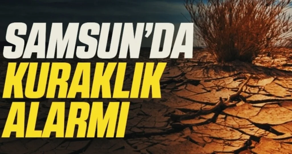 Samsun'da Kuraklık Alarmı!