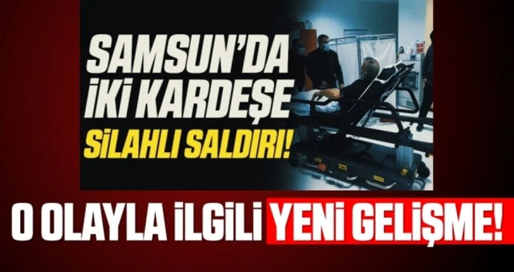 Samsun'da silahla 2 kişinin yaralanmasına 3 gözaltı