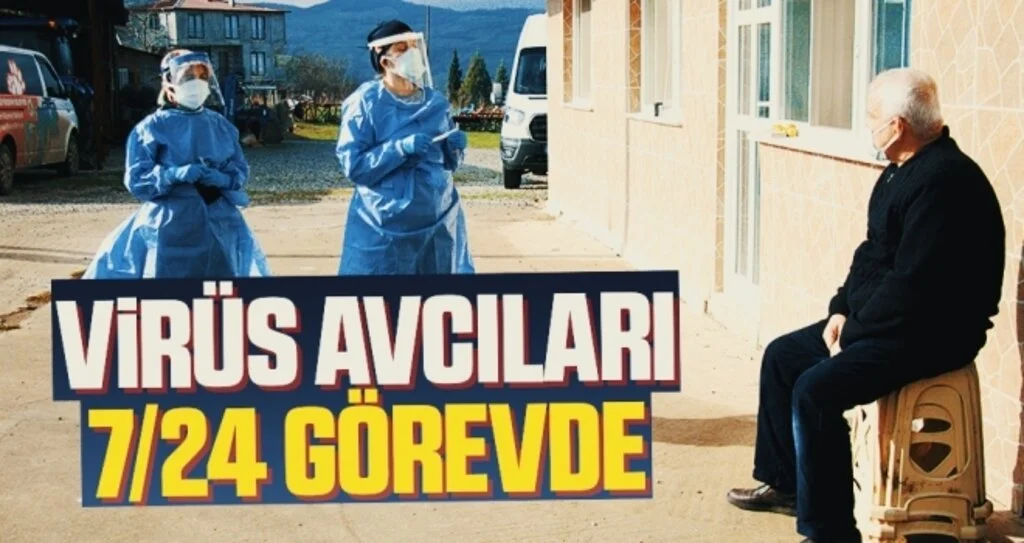 Samsun'da Virüs avcıları 7/24 görevde