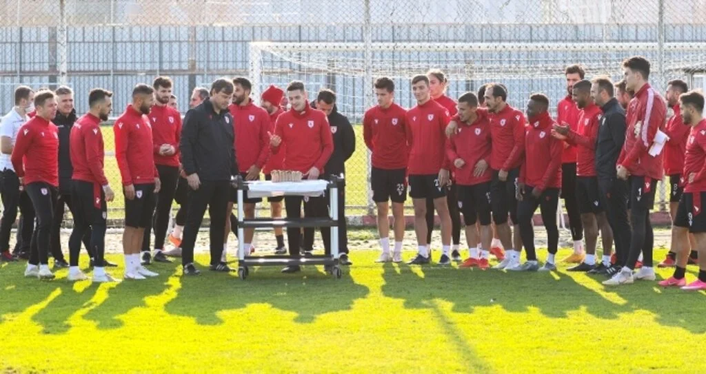 Samsunspor'da Ümraniyespor maçı hazırlıkları